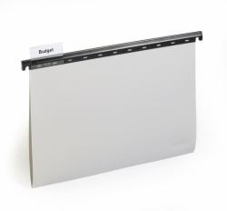 Durable 256310 cartella sospesa e accessorio Grigio 1 pz (Durable Suspension File a4 PP [25])