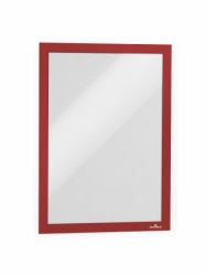 Durable 489903 cornice magnetica A4 Rosso (Durable DURAFRAME Adhesive A4 Red)