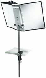 Durable Sherpa desk clamp 10 complete leggio portadocumenti Scrivania Ritratto A4 (Durable SHERPA Desk Clamp 10 Black)