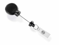 Durable 834901 accessorio protabadge Bobina per badge Nero 1 pz (Durable EXTRA STRONG Badge Reel 360Â°)