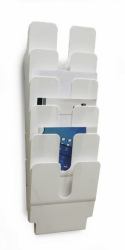 Durable 1700008011 porta documenti Bianco (Durable FLEXIPLUS 6 A4 Portrait White)