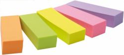3M 670-5 pouch autoadesiva Rettangolo Multicolore 100 fogli Autoadesivo (Post-itÂ® Notes Markers Assorted Colours 15 mm x 50 mm 100 Sheets/Pad 5 Pads/Pack 100% PEFC SGSCH-PEFC-COC-110078)