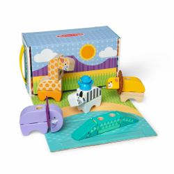Melissa & Doug MDT BBN Blockables Safari Plyst GML (Spin Master Blockables Safari Set)