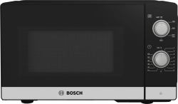 Bosch Serie 2 FFL020MS2 forno a microonde Nero, Acciaio inox Solo microonde Superficie piana 20 L 800 W (Bosch Serie | 2 FFL020MS2 - mikrobÃ¸lge)