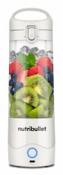 NutriBullet Portable – Mini Frullatore Compatto e Portatile, Ricaricabile USB-C, Smoothie Maker, Bianco [NBP003W] (Blender kielichowy Nutribullet NBP003W)