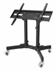 Manhattan 462679 Supporto TV a parete 177,8 cm [70"] Nero 