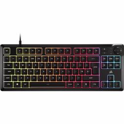 Corsair K55 CORE TKL RGB tastiera Gaming USB QWERTY Inglese UK Nero 