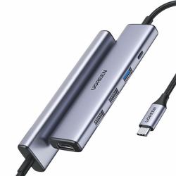 ugreen 15495 replicatore di porte e docking station per laptop Cablato USB 3.2 Gen 1 [3.1 Gen 1] ...