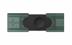 Kingston Technology DataTraveler 128GB USB-A + USB-C 3.2 Gen 1 DuoG2 (Kingston DataTraveler Duo - Chiavetta USB - 128 GB - USB 3.2 Gen 1 / USB-C)
