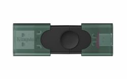 Kingston Technology DataTraveler 256GB USB-A + USB-C 3.2 Gen 1 DuoG2 (256GB USB-A + USB-C 3.2 GEN 1 - DATATRAVELER DUOG2)