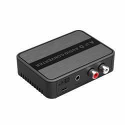Techly IDATA SPDIF-8 convertitore audio Nero (Idata Spdif-8 Audio Converter - Black - Warranty: 12M)
