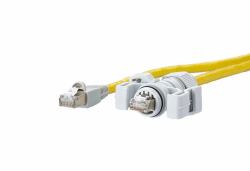 Metz CONNECT E-DAT V6 cavo di rete Giallo 15 m Cat6 S/FTP [S-STP] 