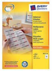 Avery 3657-200 etichetta autoadesiva Bianco 8000 pz (Self-Adhesive Label White - 8000 Pc[S] - Warranty: 12M)