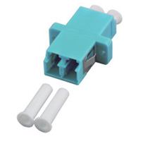 VALUE 21.99.0646 adattatore di fibra ottica LC/LC 1 pz Turchese (Fibre Optic Adapter Lc/Lc 1 - Pc[S] Turquoise - Warranty: 12M)