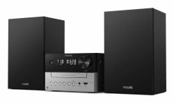 Philips TAM3205M2 set audio da casa Microsistema audio per la casa 20 W Nero, Argento (Home Audio System Home Audio - Micro System 20 W Black, - Silver - Warranty: 12M)