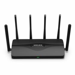 Mercusys MR47BE router wireless 2.5 Gigabit Ethernet Tri-band [2,4 GHz/5 GHz/6 GHz] Nero 
