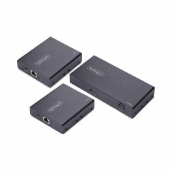 StarTech.com Extender e Splitter HDMI a 2 Porte su Cavo CAT6, 4K 60Hz, Fino a 70 m, Kit di Distribuzione HDMI 1x2 su Ethernet con IR e Alimentazione via Cavo (2-PORT HDMI EXTENDER/SPLITTER - - 1X2 ...