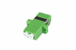 Digitus Accoppiamento LC/APC, monomodale (FO COUPLER LC/APC DUPLEX - SM OS2 GREEN CERAMIC SLEEVE)