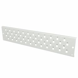 EFB Elektronik VSB2HE-FP-48ST Accessorio per pannello di connessione (FRONT PLATE 48 X ST/FC [D-HOLE] - GRAY)
