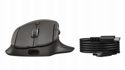 HP Mouse wireless 785M a scrolling ultraveloce (HP 785M - Mouse - right-handed - optical - 6 buttons - wireless - Bluetooth, 2.4 GHz - USB wireless receiver - black)