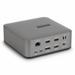 StarTech.com Docking Station Thunderbolt 5 Universale, Hub Multi-Display, 8K 60Hz o 4K 144Hz, Potenza di Banda 120Gbps, PD 140W, Ricarica Smartphone 30W, USB 10Gbps, LAN 2.5G (Startech - Docking st...