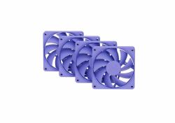 HYTE FAN- -FA12-TM-4 sistema di raffreddamento per computer Processore Ventilatore 12 cm Viola 4 pz 