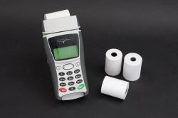 Premier Vanguard THM574012 thermal paper (THERMAL CREDIT CARD ROLLS 57MM - THERMAL PAPER-20 ROLLS PER BOX)