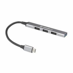 connektgear 25-0065 hub di interfaccia USB 2.0 Type-A 5000 Mbit/s Nero (4 Port USB 3.1 Type C Hub)