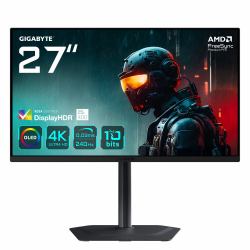GIGABYTE MO27U2 OLED 4K UHD Gaming Monitor - 3840 x 2160, 240Hz, 0,03 ms, 1000 cd/m², Display HD...