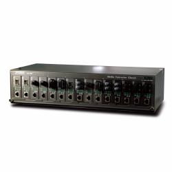 PLANET MC1500 network equipment chassis 2.4U Black (MCon 15 Slot Chassis)