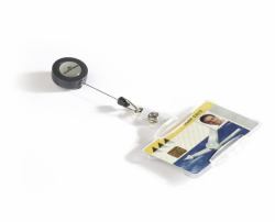 Durable 801119 badge e porta badge 10 pz (801119 Identity Badge/Badge - Holder 10 Pc[S] - Warranty: 12M)
