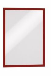 Durable Duraframe A3 cornice magnetica Rosso (Durable DURAFRAME Adhesive A3 Red [2])