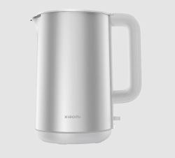 Xiaomi BHR9539EU bollitore elettrico 1,7 L 1800 W Acciaio inox, Bianco (Xiaomi Mi Electric Kettle silver)