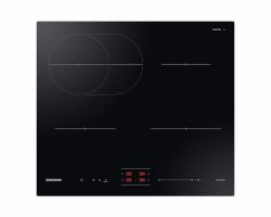 Samsung NZ64B4016FK Nero Da incasso 60 cm Piano cottura a induzione 4 Fornello[i] (SERIES 4 SLIM FIT SMART INDUCTION H)