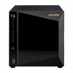 Asustor DRIVESTOR 4 Pro Gen2 AS3304T V2 NAS Realtek RTD1619B 2 GB DDR4 ADM Nero 