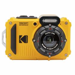 Kodak PIXPRO WPZ2 1/2.3" Fotocamera compatta 16,76 MP BSI CMOS 4608 x 3456 Pixel Rosso Giallo (Pixpro 1/2.7" Compact Camera - 16 Mp Bsi Cmos 1920 X 1080 - Pixels Yellow - Warranty: 12M)