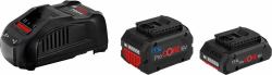 Bosch 1600A0214A Werkzeug-Akku 18 V 8.0 Ah Set batteria e caricabatterie (Bosch ProCORE18V 4.0Ah + ProCORE18V 5.)