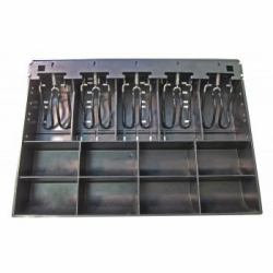 apg Solutions PK-15TA-M3-BX vassoio per cassa Nero (CANADIAN LAY FLAT FORMAT 8 COIN - 5 NOTE [INDIVIDUALLY PACKED])