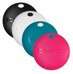 Boompods Boomtag Articolo Cercatore Nero, Blu, Rosa, Bianco (Boomtag Item Finder Black, - Blue, Pink, White - Warranty: 12M)