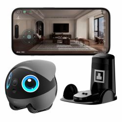 Enabot EBO AIR 2 PLUS Grigio Telecamera per bambini e animali domestici (Enabot EBO Air2 Plus Grey)