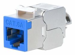 Intellinet 766623791342 modulo Keystone (Cat6A 10G Shielded Toolless - Slim Keystone Jack - Warranty: 12M)