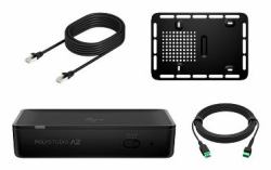 HP Poly Studio A2 Audio Bridge w/ CAT6A and Mic Extension Cable and Mounting Plate TAA Nero (HP POLY STUDIO A2 AUDIO BRIDGE - W/ CAT6A AND MIC EXTENSION CABLE)