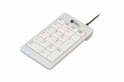 BakkerElkhuizen UltraBoard 955 V2 Numeric tastierino numerico Laptop/PC USB Grigio scuro, Grigio chiaro (Ultraboard 955 V2 Numeric - Warranty: 12M)