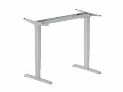 Equip 650813 struttura verticale per scrivania Elettrico 2 gamba/gambe Grigio (Equip ERGO Electric Sit-Stand Desk Frame 3 STAGE; Grey [1Year warranty])