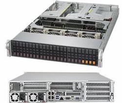 Supermicro SuperServer 2049U-TR4 Intel® C621 LGA 3647 [Socket P] Armadio [2U] Nero (SUPERMICRO SYS-2049U-TR4 24*SFF 4*CPU SOCKET CHASSIS)