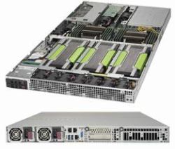 Supermicro SuperServer 1029GQ-TRT Intel® C621 LGA 3647 [Socket P] Rack [1U] Black (1U BARE 2XPHI C621 2X2.5HS GPU,Dual Socket P [LGA 3647], 12x DIMM DDR4, Intel C621, 4x SATA III, 2x RJ-45, IPMI L...