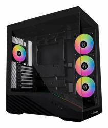 Lian Li Vector V100 Midi Tower Nero, Trasparente 