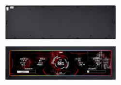 Lian Li SM088X Universal Display (Lian Li 8.8""Â Screen with UniversalÂ Mount - Black)