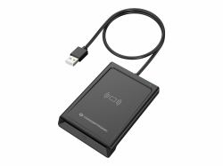 Conceptronic BIAN11B lettore di card readers Interno USB USB 2.0 Nero (Dual Interface Smart Id Card - Reader - Warranty: 12M)