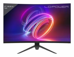 LC-Power LC-M27FC-V1, 27" Curved, 180 Monitor PC 68,6 cm [27"] 1920 x 1080 Pixel Full HD LCD Nero...